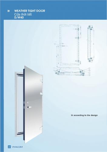 Cửa thời tiết D/W 40