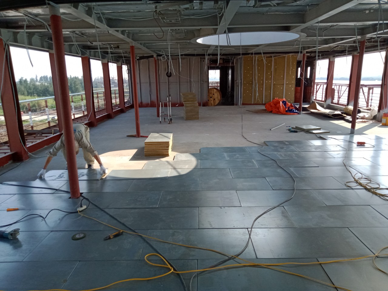 Sàn floating floor - chống rung, cách âm